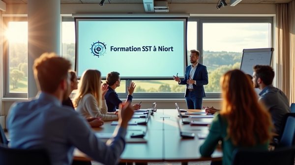 Formation sst à niort : devenez acteur de la sécurité au travail