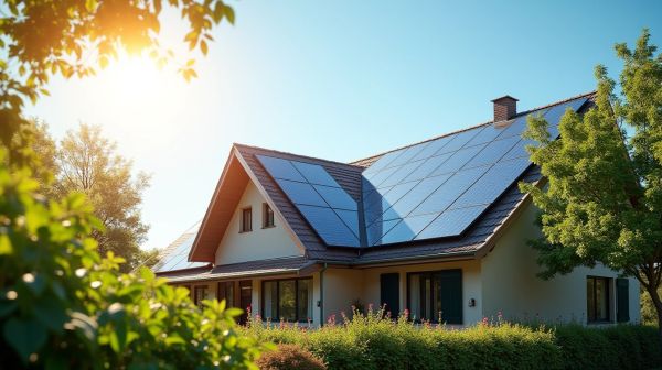 Les avantages des panneaux photovoltaïques pour votre domicile